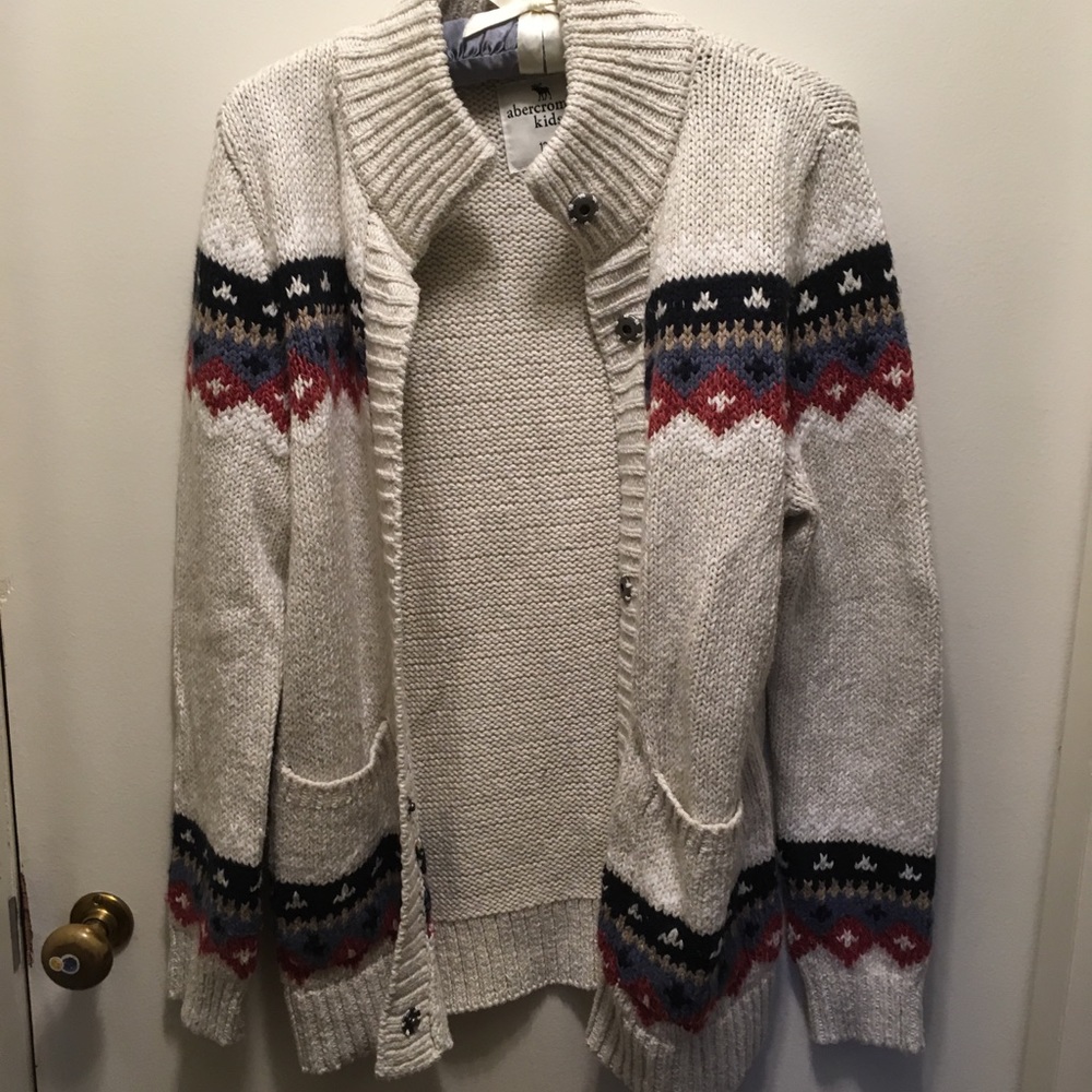 5 for $10! Abercrombie Kids Lodge Sweater 13/14